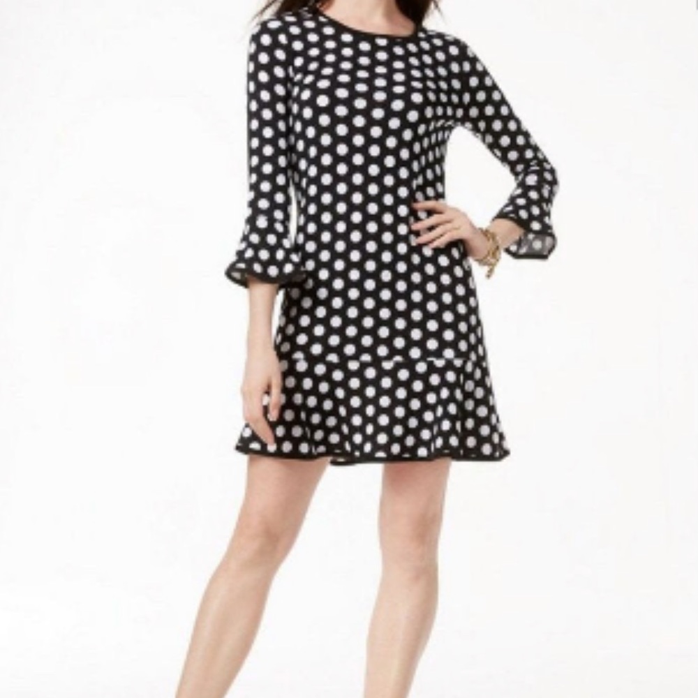 NWT Michael Kors Flounce Dress
